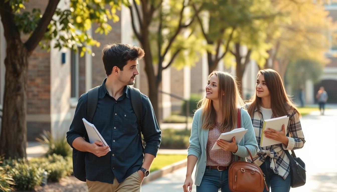 Structured study materials and learning resources on a desk